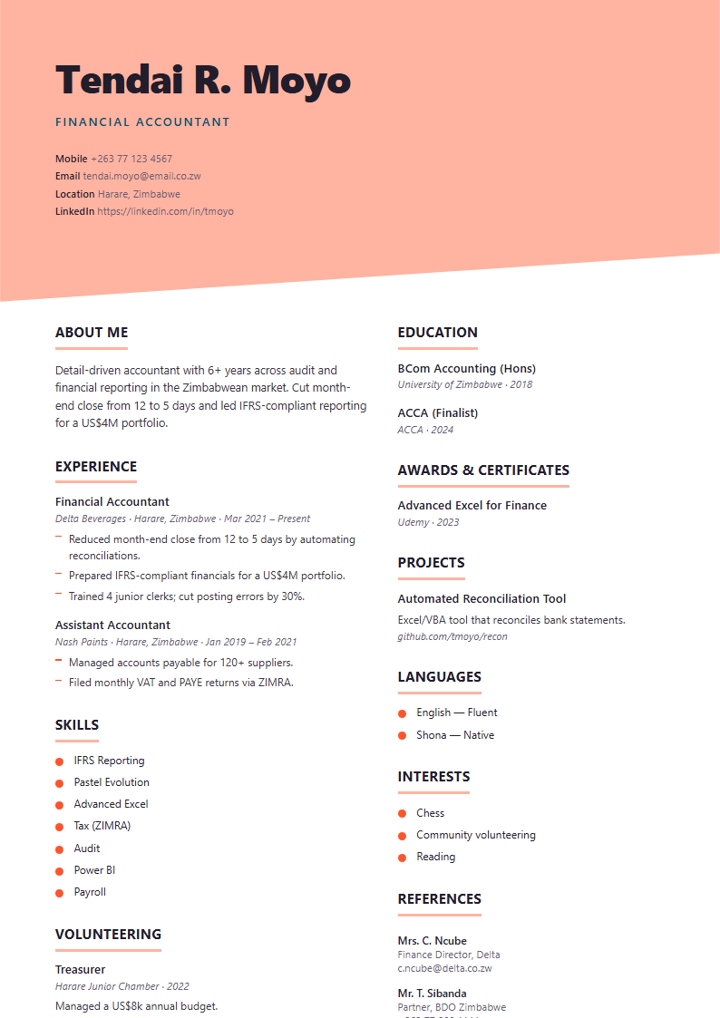 Threshold CV template